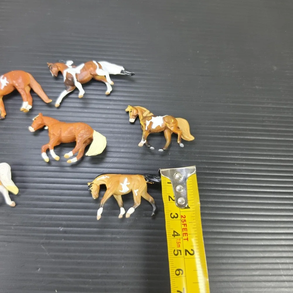 Vintage Breyer Mini Whinnies, Lot Of 6 Miniature Horse Figures Collectibles Mode